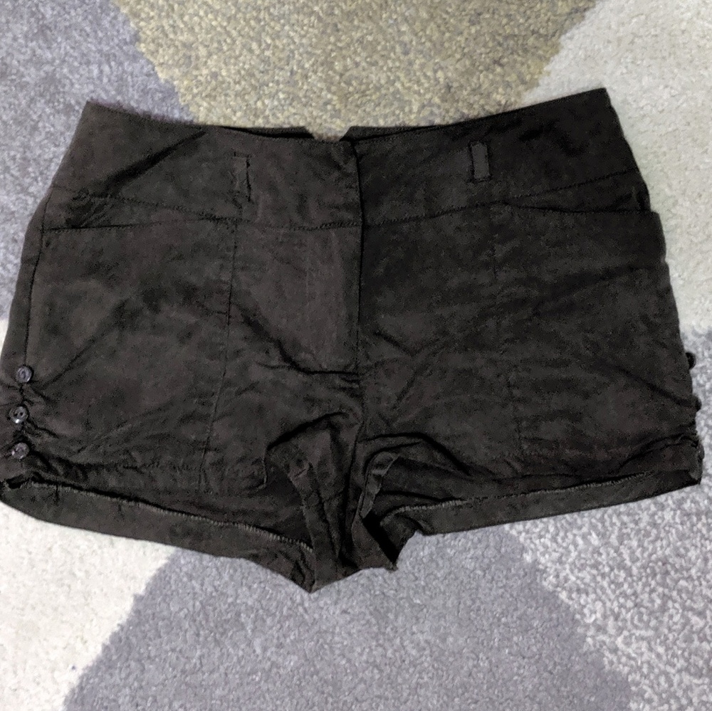 Hi-Rise Olive Shorts Size S
